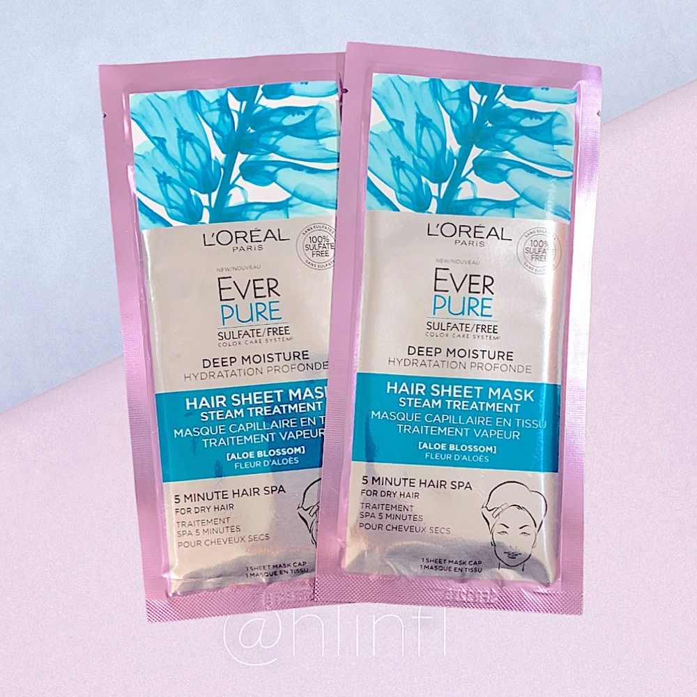 ✨#BUNDLE✨2 L’Oréal Moisturizing Hair Steam Masks✨